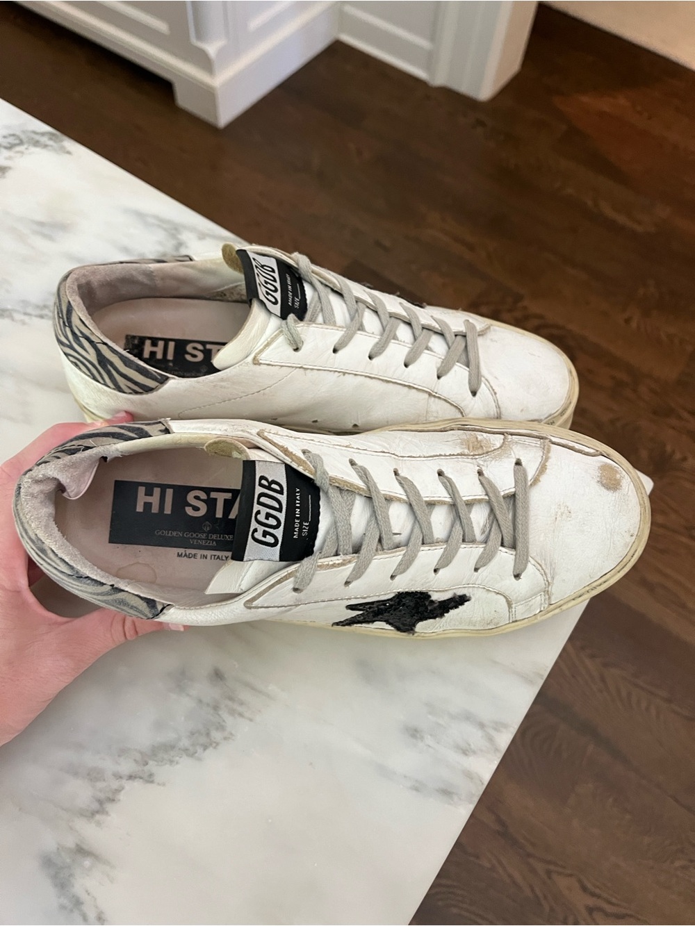 Authentic Golden Goose Sneakers size 38 - Picture 3 of 8